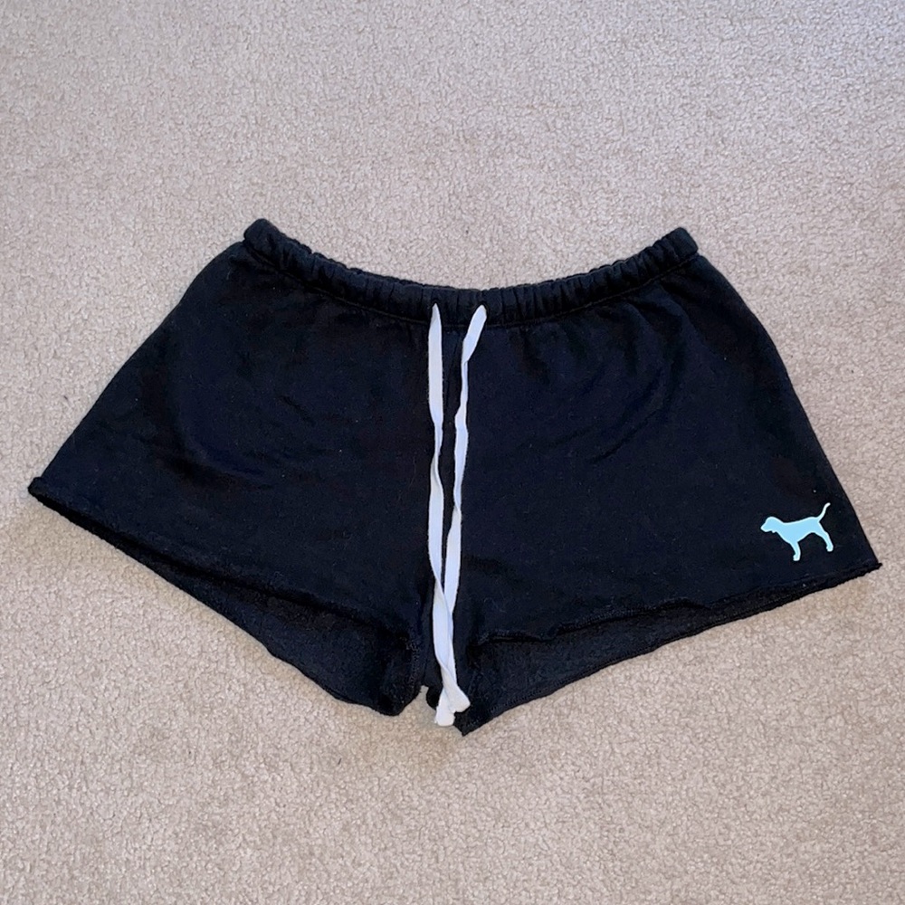 Victoria’s Secret PINK // Black Sweat Shorts